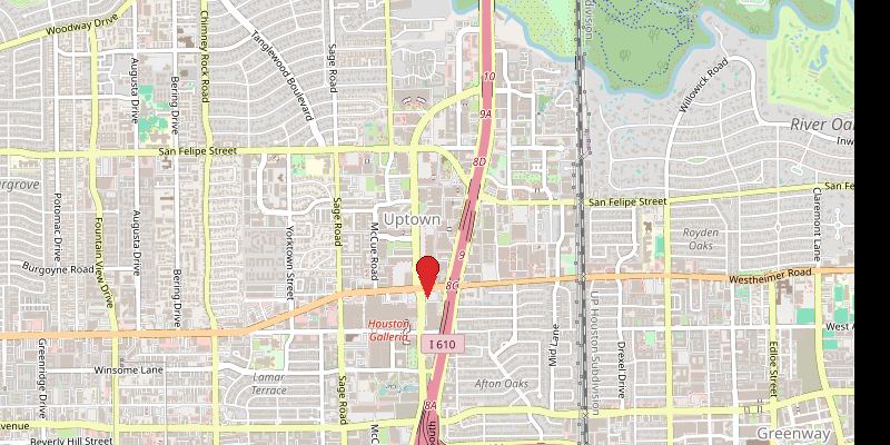 CENTURY 21 Olympian office map — 6060 Richmond Avenue, Houston, TX 77057
